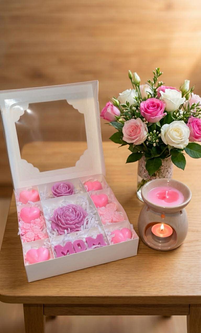 Mothers Day Gift BOX Scented Wax Melt and Candles Gift BOX - Image 6