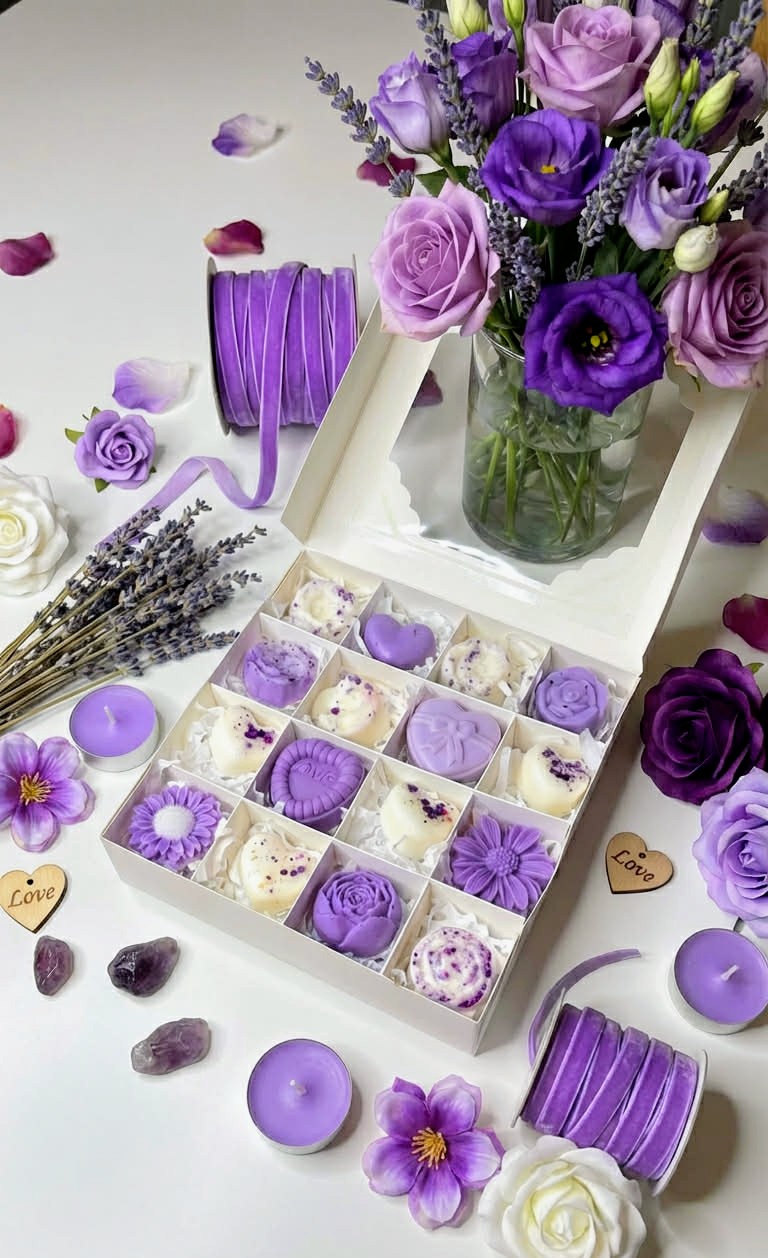 Mothers Day Gift BOX Scented Wax Melt and Candles Gift BOX - Image 19