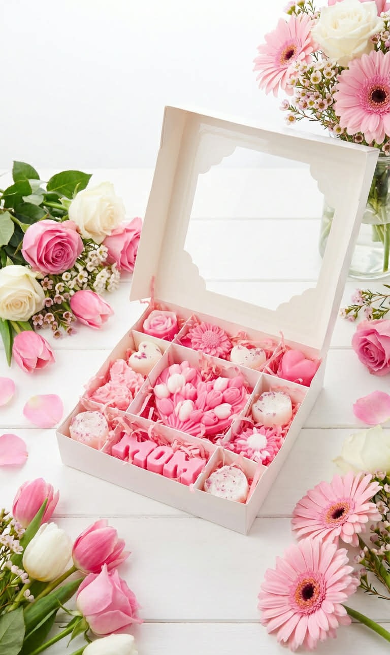 Mothers Day Gift BOX Scented Wax Melt and Candles Gift BOX - Image 12