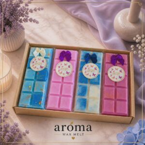 4 Pcs Large 50g Snap Bar Perfume & Aftershave  Box