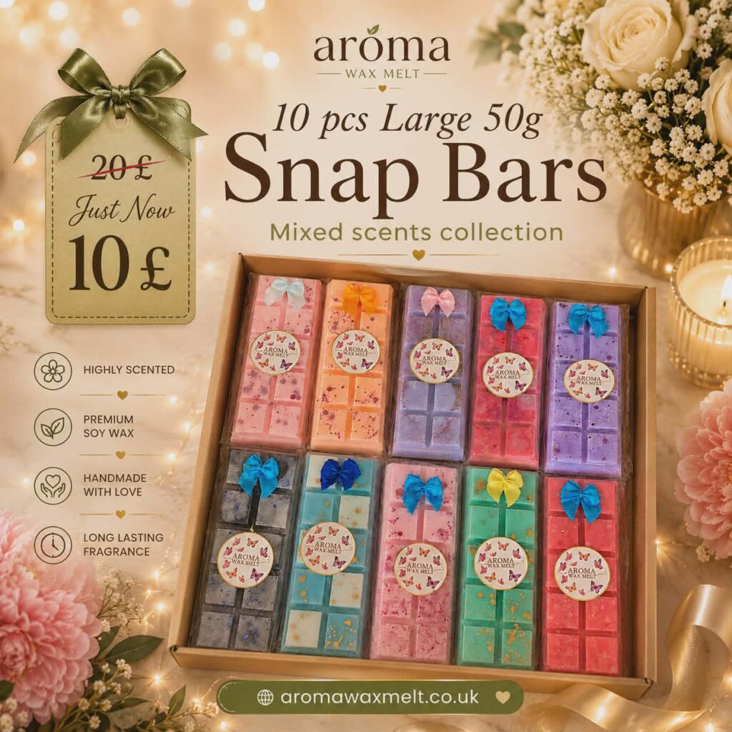 10Pcs 50g Snap Bars Mixed Collection